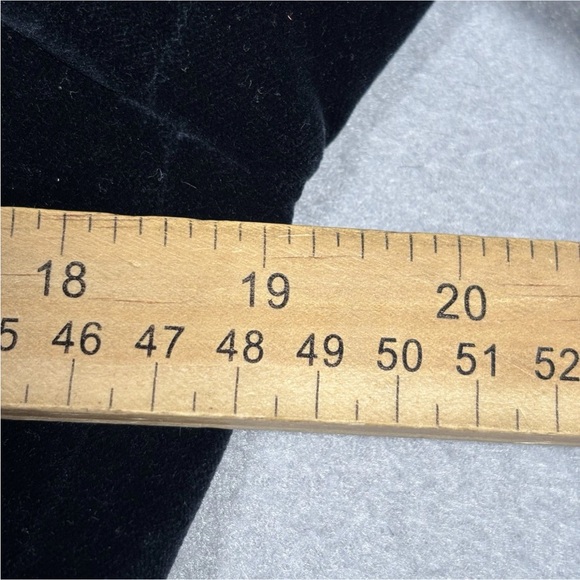 Ralph Lauren Black Label Velvet Jacket Coat Blazer Size 8 Deep Navy Blue - Picture 3 of 9